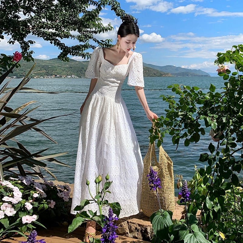 Exploring the gardens lace dress CD1221 image