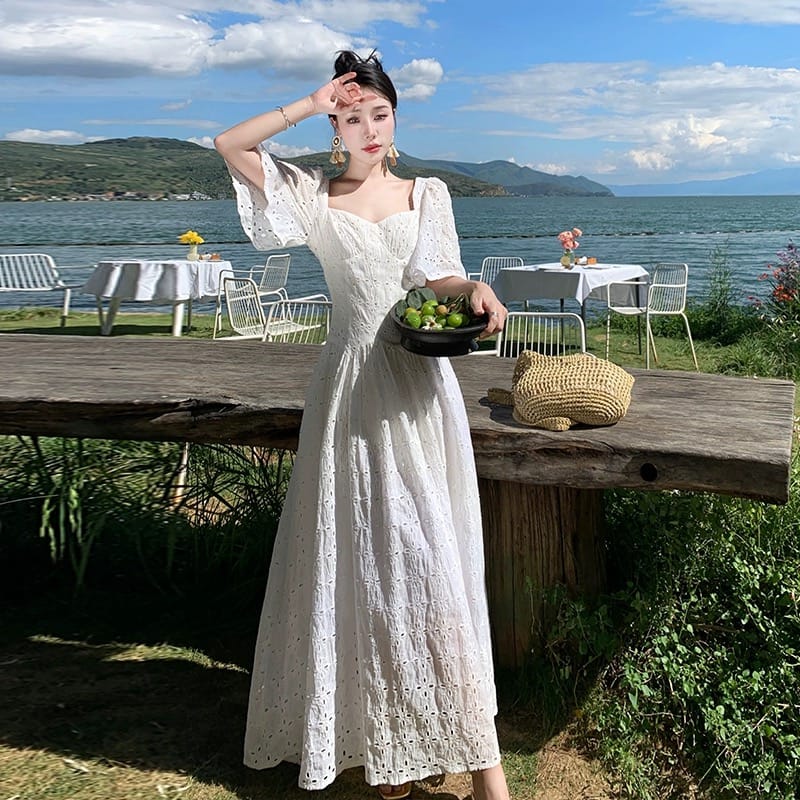 Exploring the gardens lace dress CD1221 image