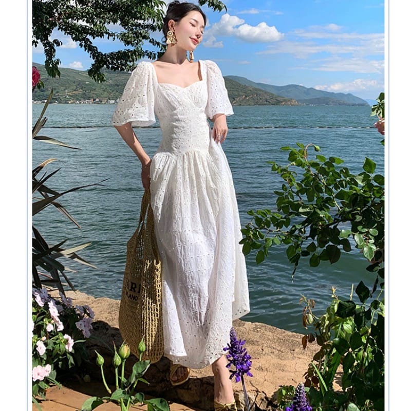 Exploring the gardens lace dress CD1221 image