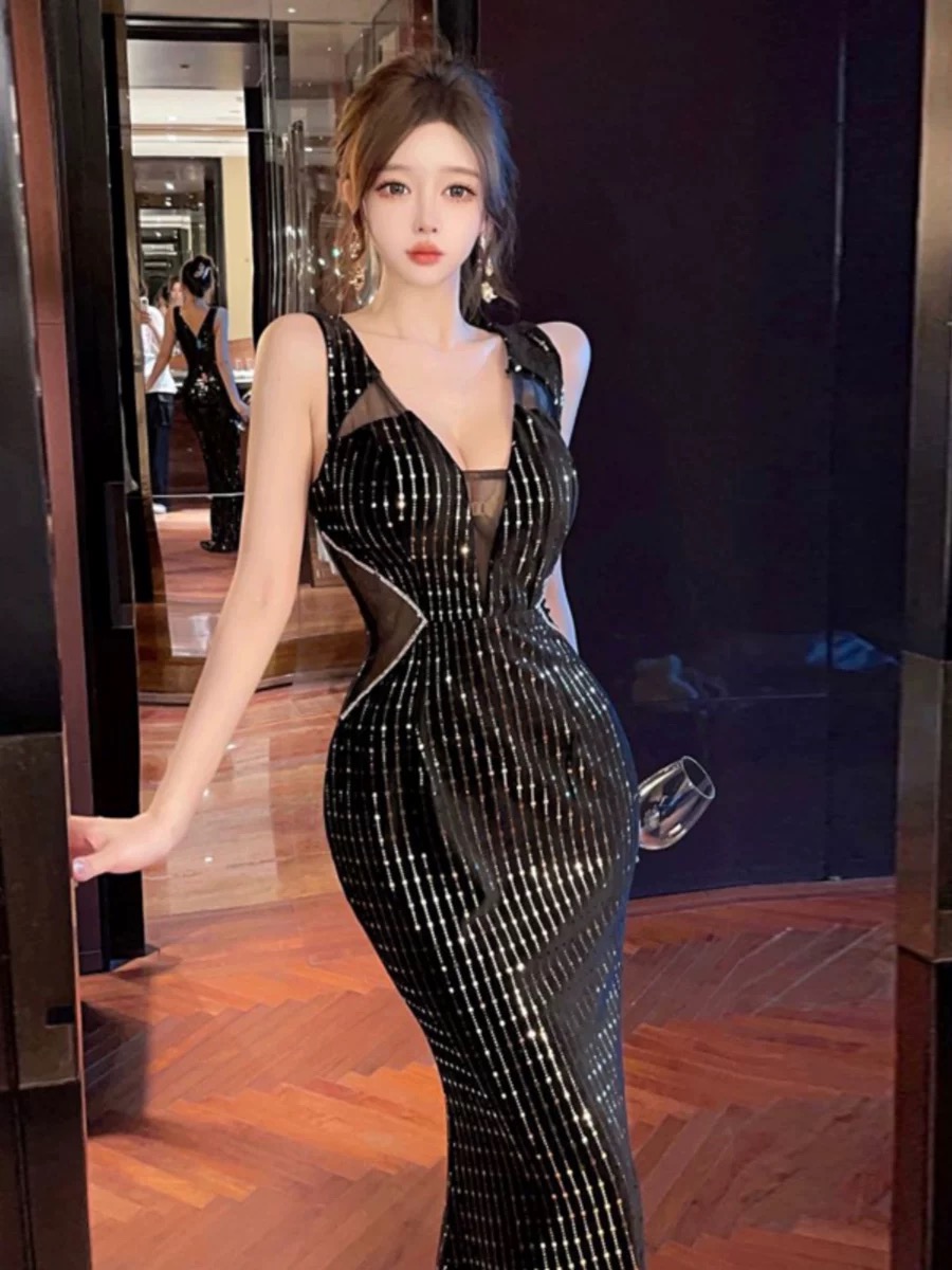 Dangerously in love sparkle dress EVD134