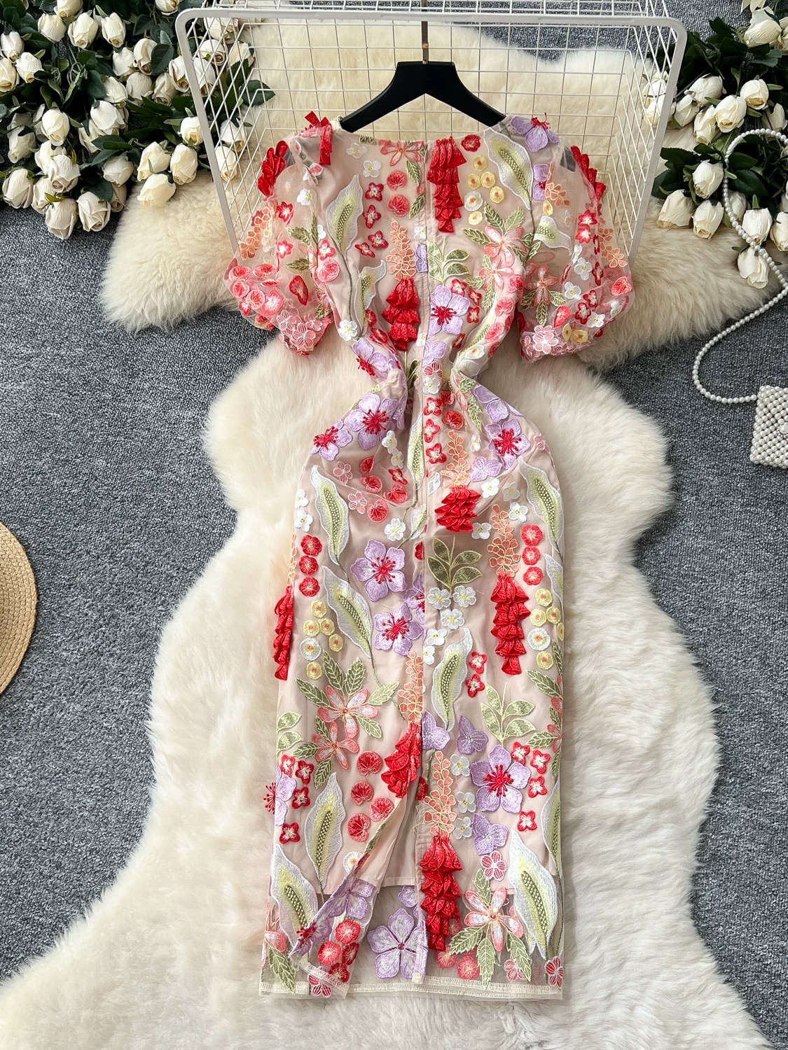Don’t call me floral Dress FBC381 image
