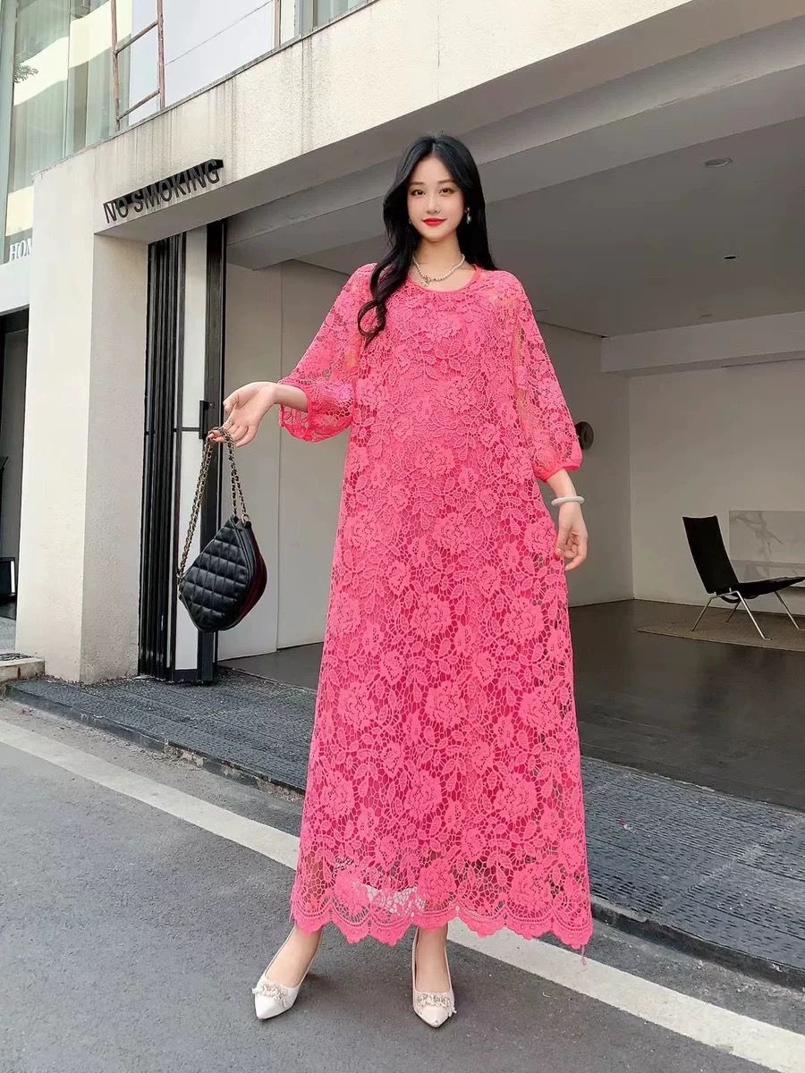 Find me by the beach lace dress FD538 image