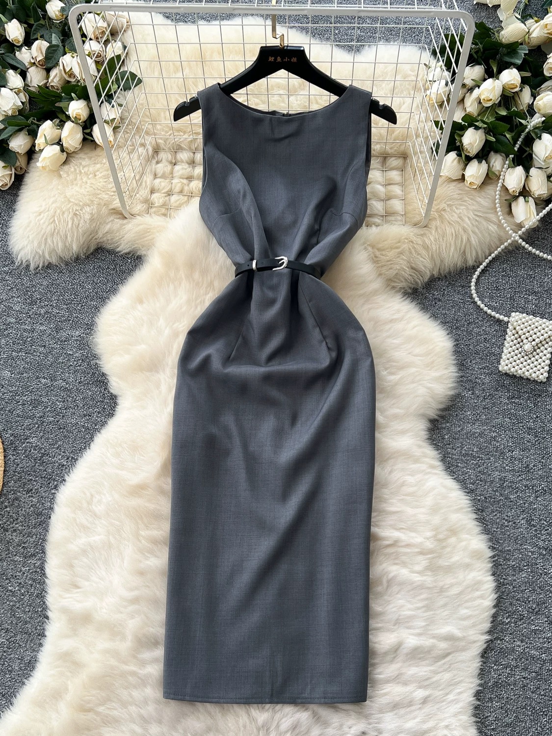 She means business dress FBC286 image