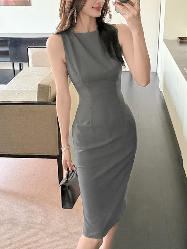 She means business dress FBC286 image