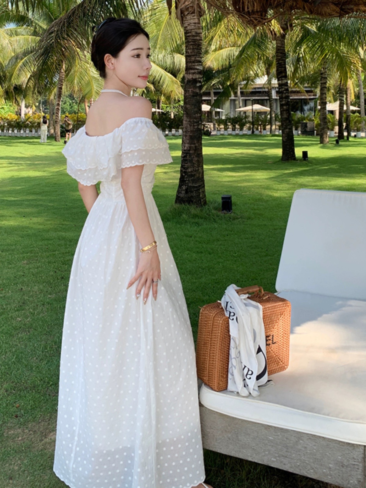 Daily duty lace dress CD1231