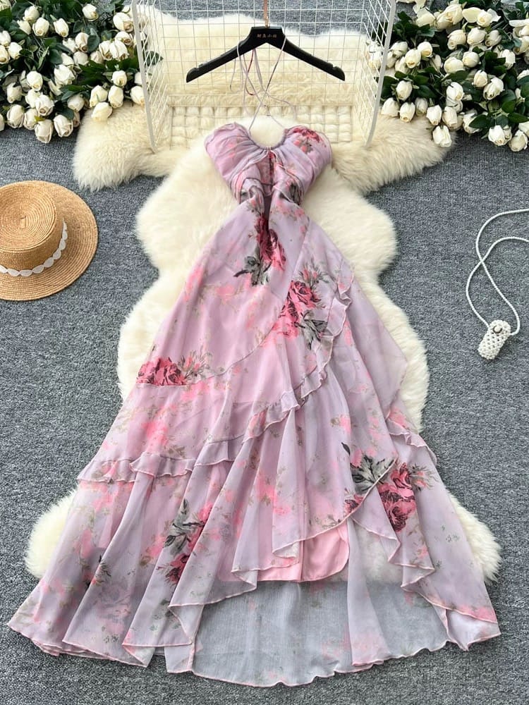 Boujee picnic paint dress CD381 image