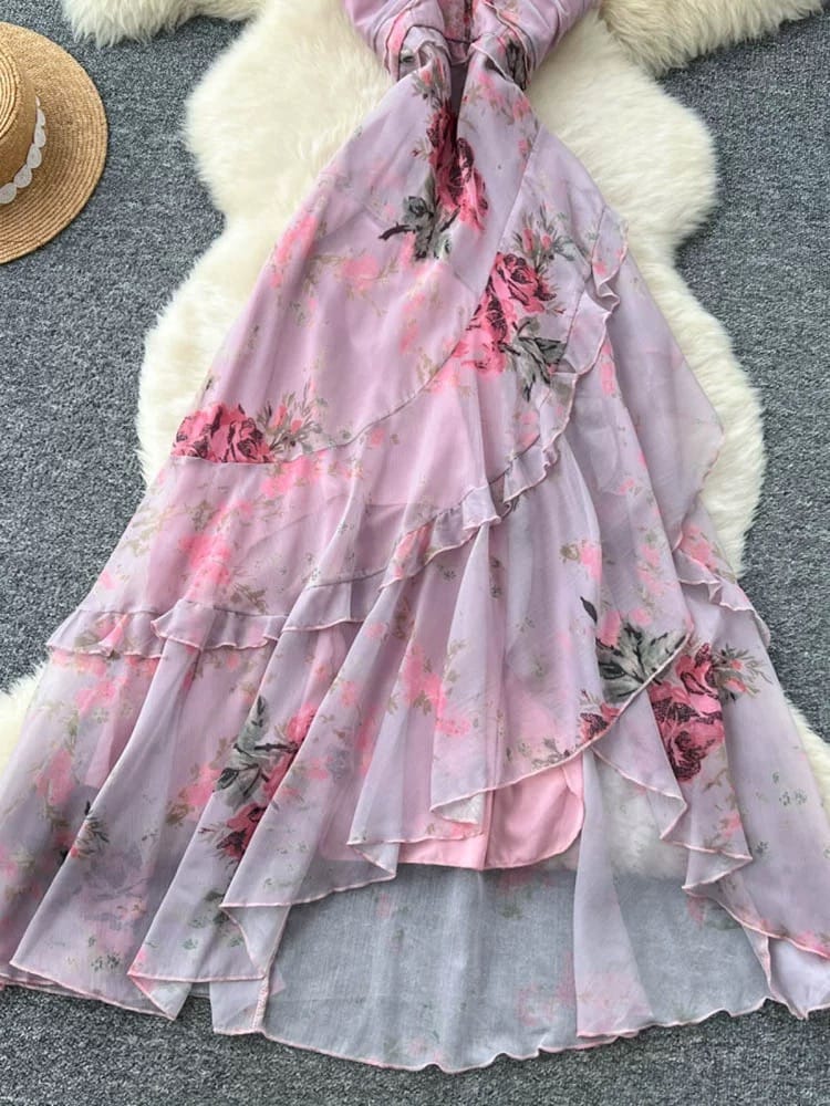 Boujee picnic paint dress CD381 image