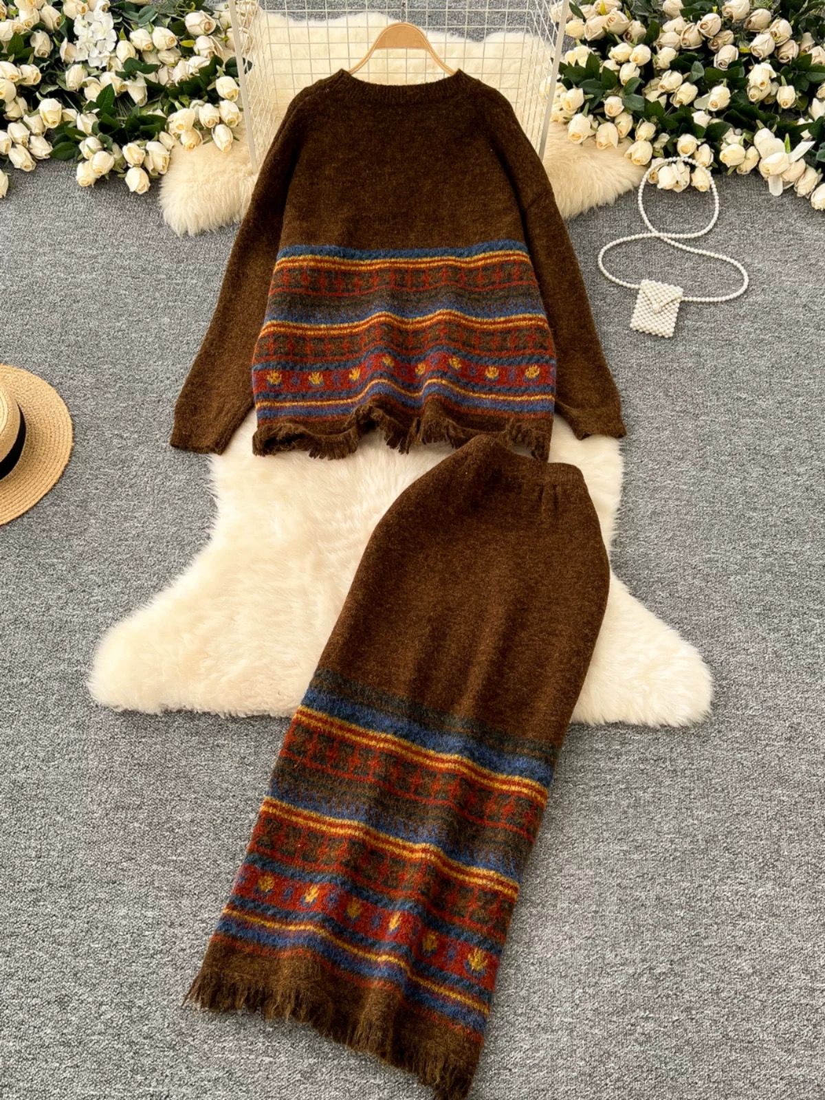 Dinner date woolen set KTP290 image