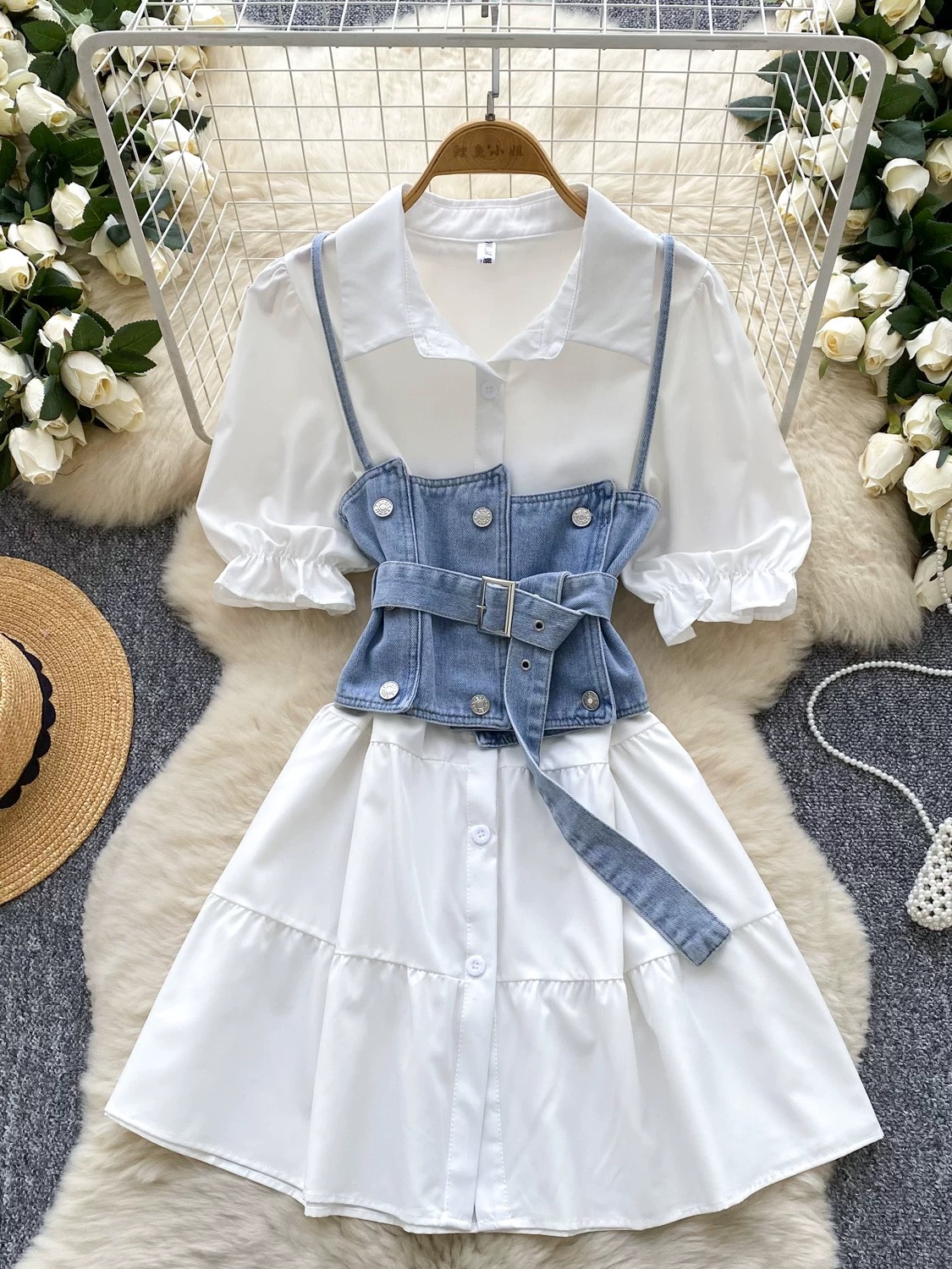 Mending hearts shirt dress  SD140 image
