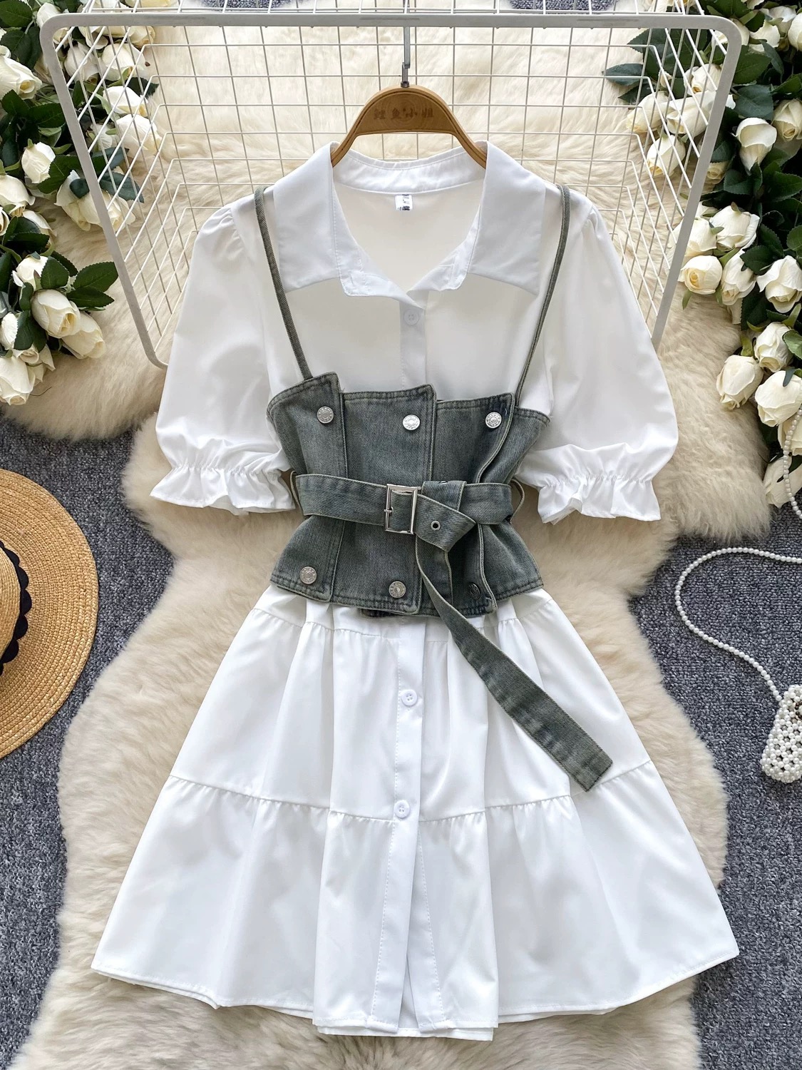 Mending hearts shirt dress  SD140 image