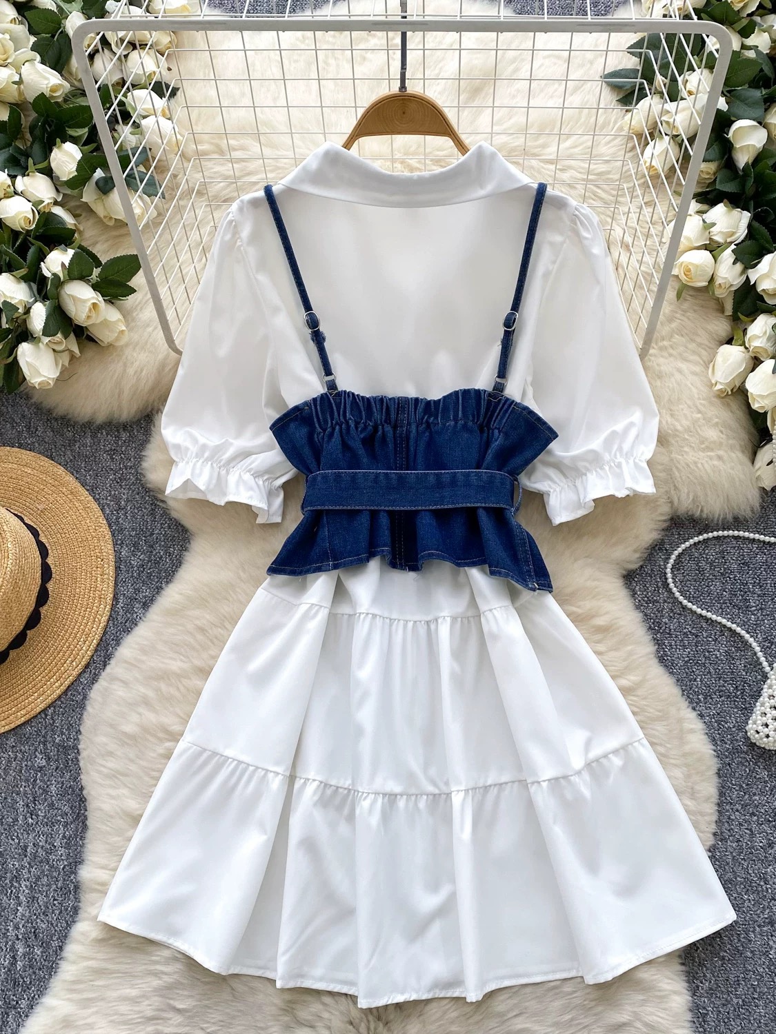 Mending hearts shirt dress  SD140 image