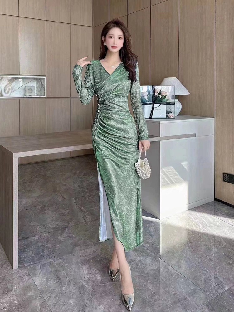 The best of the best glitter dress EVD153