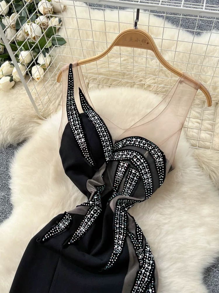 Diamond girl party dress EVD177 image