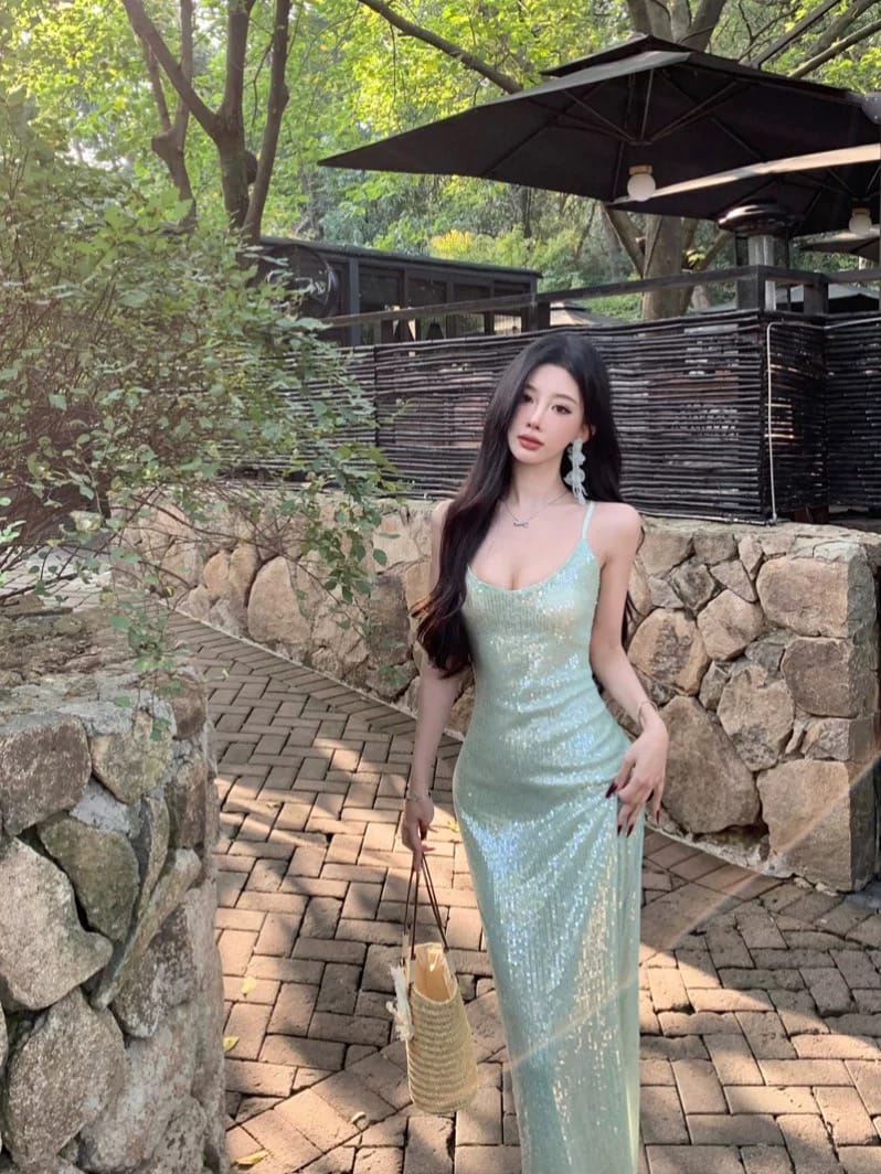 Let me talk sequin dress FD702 image