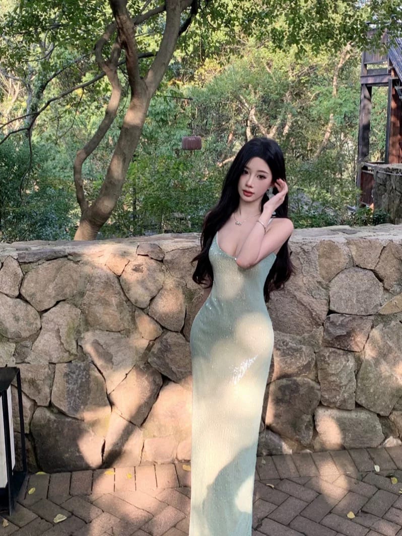 Let me talk sequin dress FD702 image