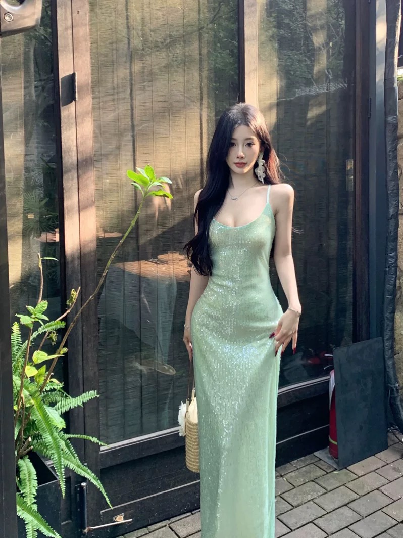 Let me talk sequin dress FD702 image