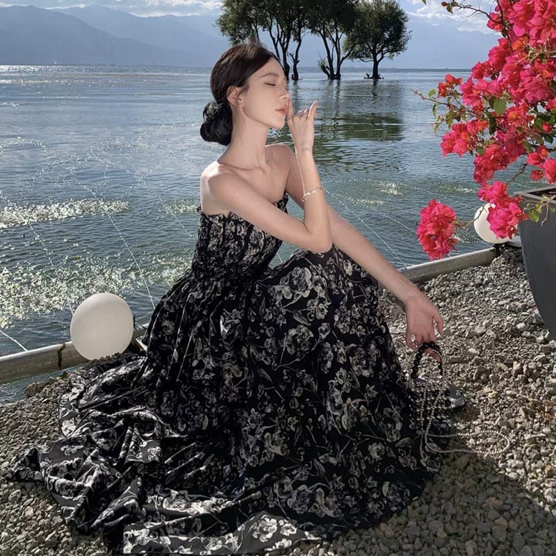 Come with me off shoulder dress CD834 image