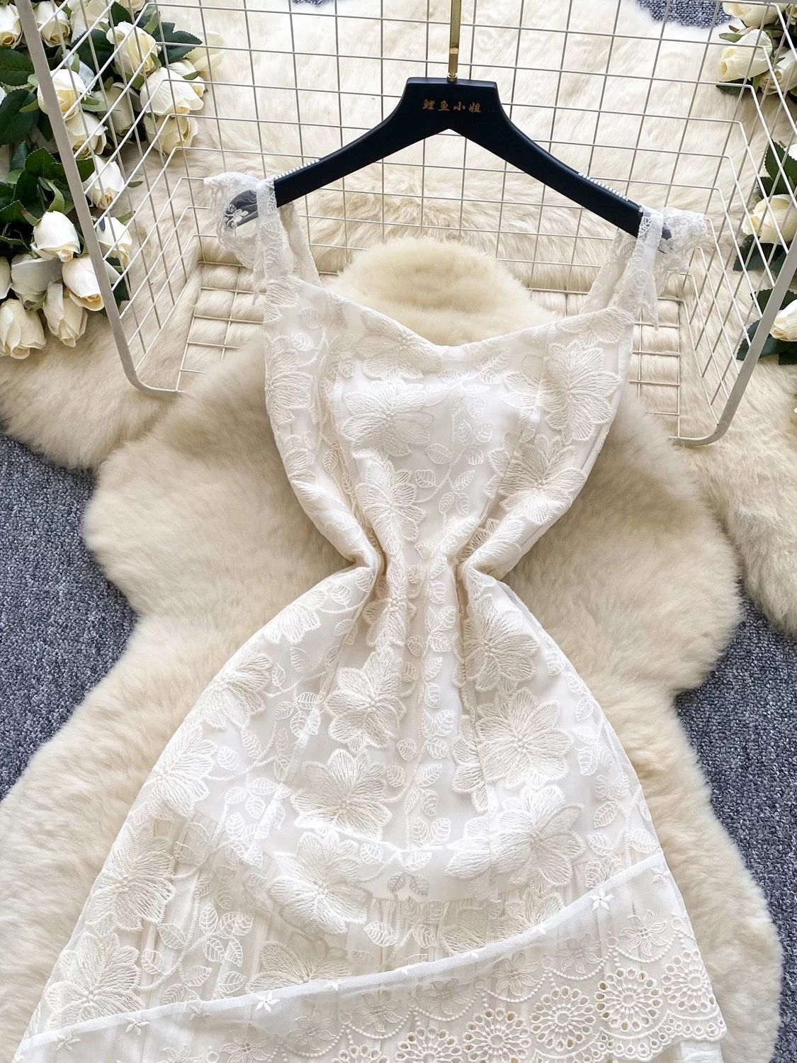 Chill with me lace dress CD561 image