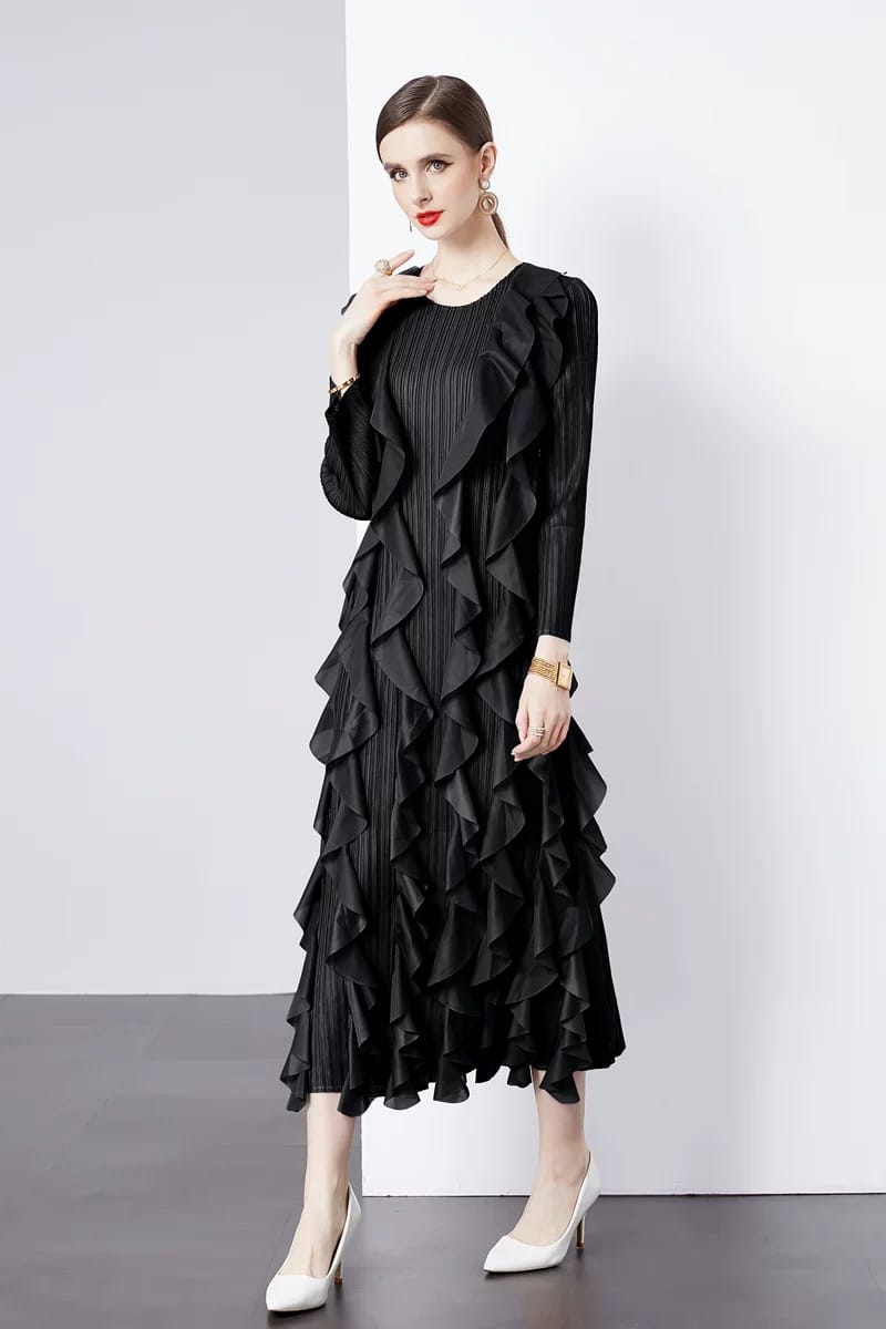 Moonlight lover miyaki ruffle dress FD560 image
