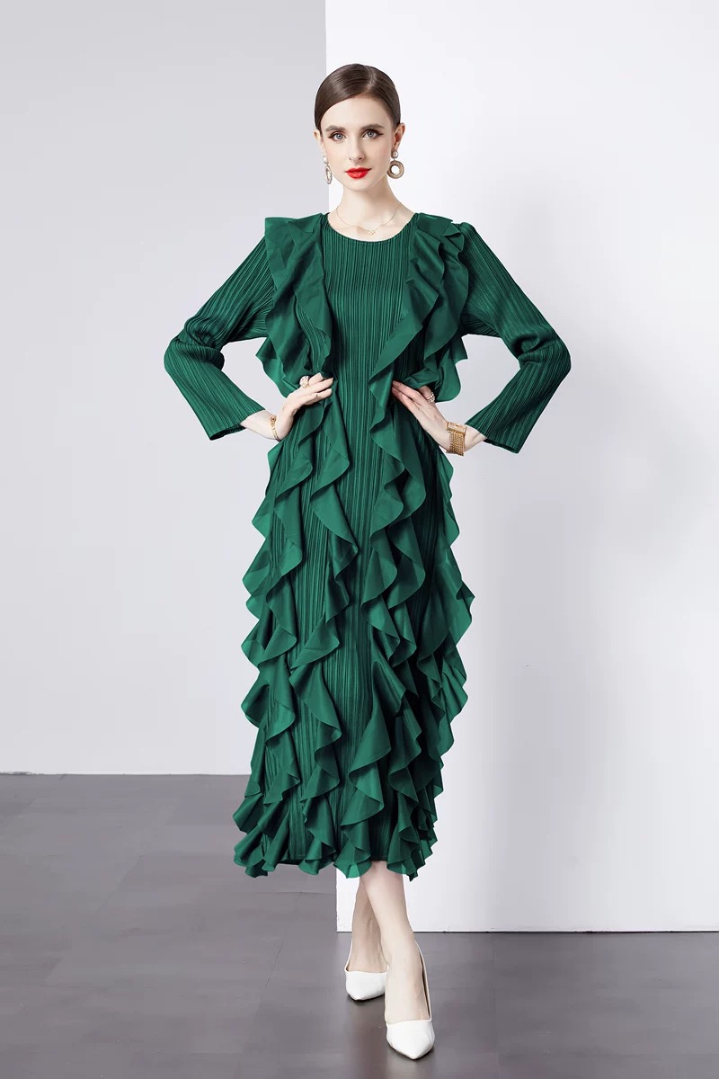 Moonlight lover miyaki ruffle dress FD560 image