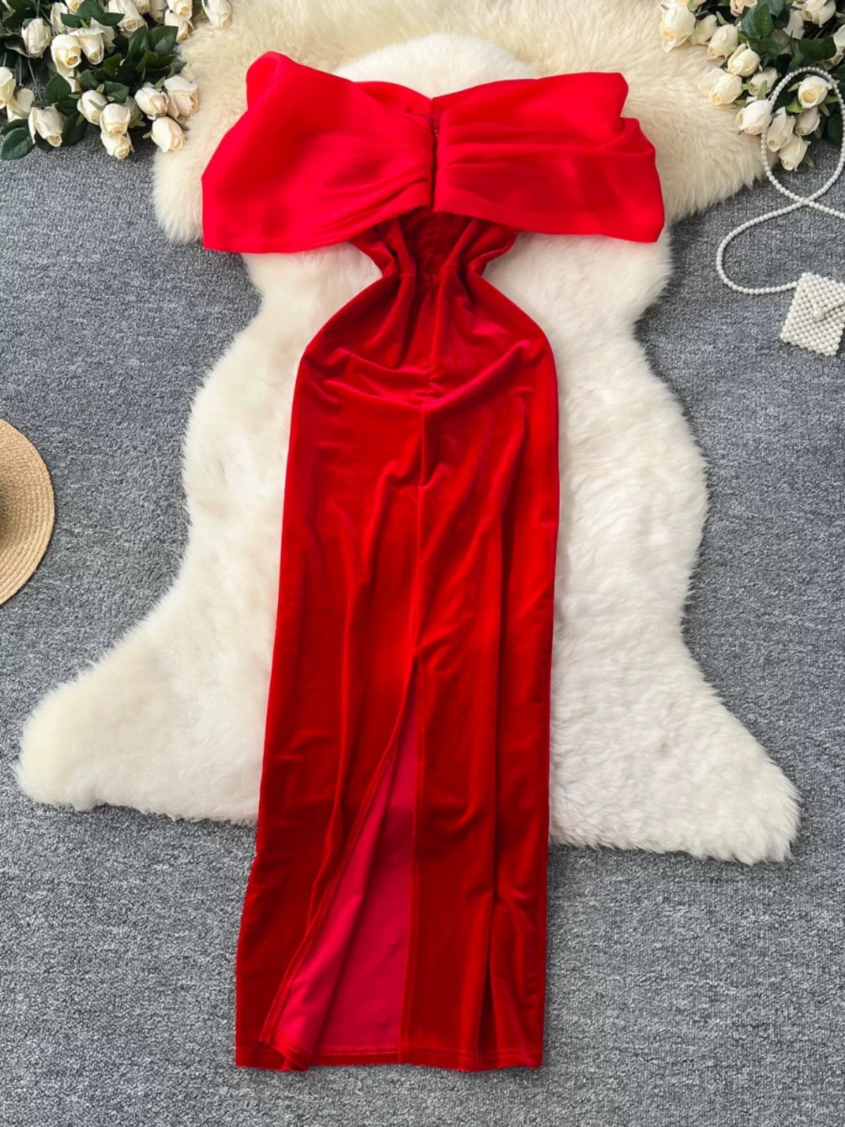 Dishing the details dress EBC308 image