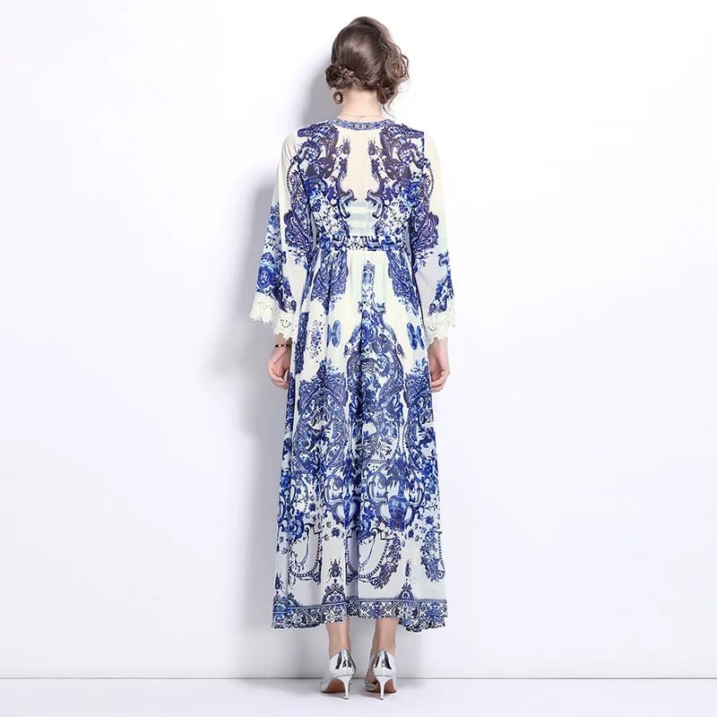 Lost your chance print dress ED178 image