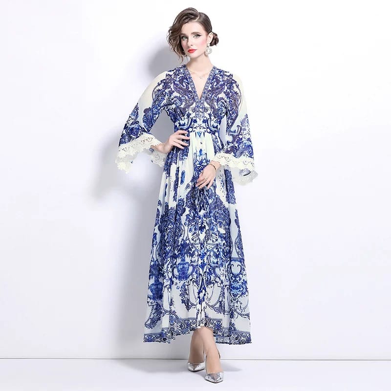 Lost your chance print dress ED178 image