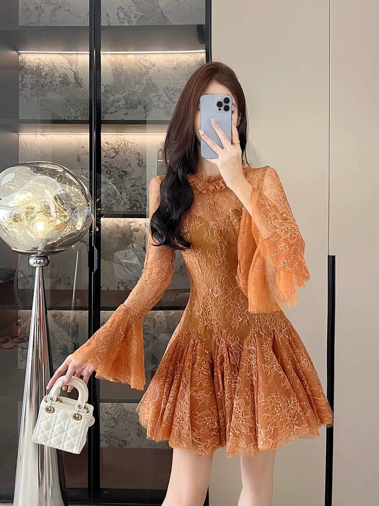 Marilyn Monroe lace dress FD347 image