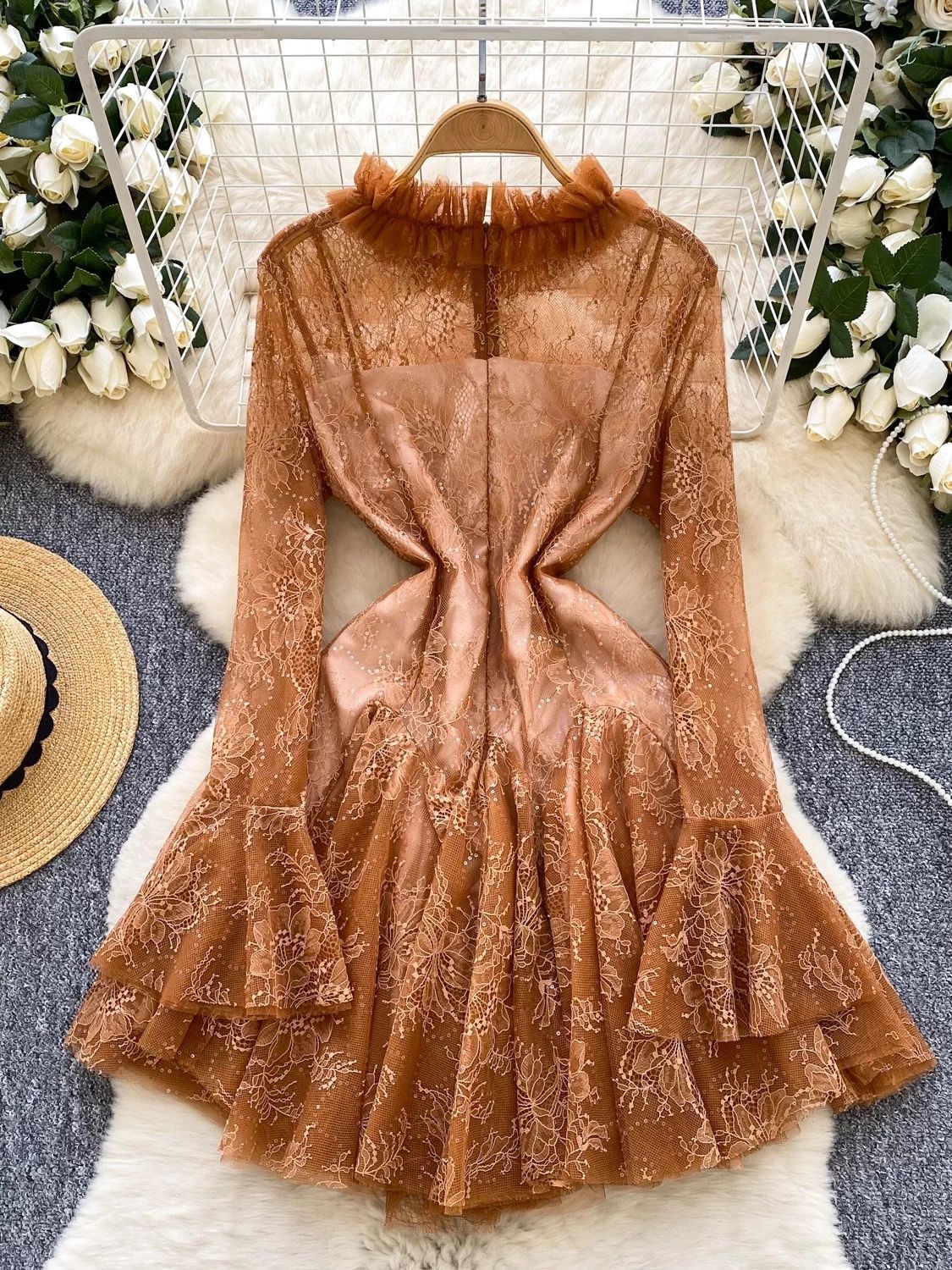 Marilyn Monroe lace dress FD347 image