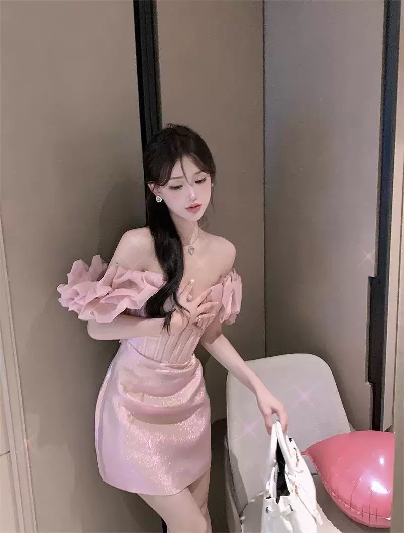 Lowkey baddie dress FBC407 image