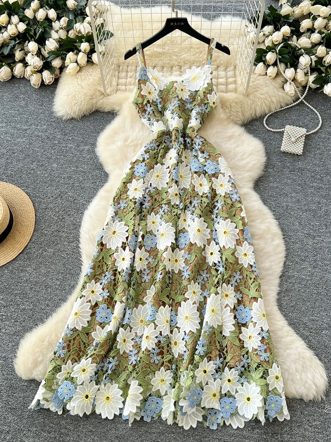 Formal vibe lace dress FD981 image