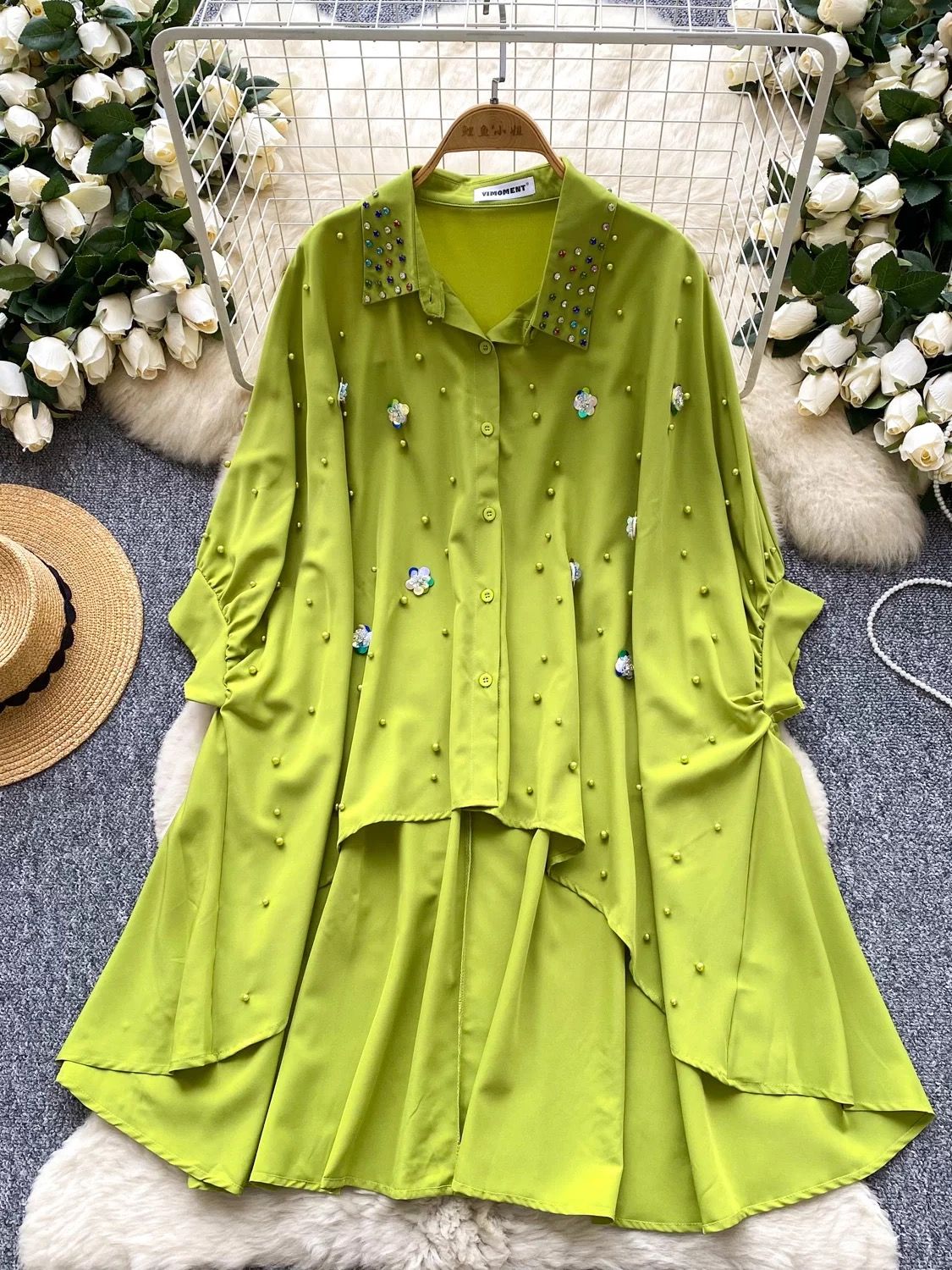 Cherie rose shirt dress SD110 image
