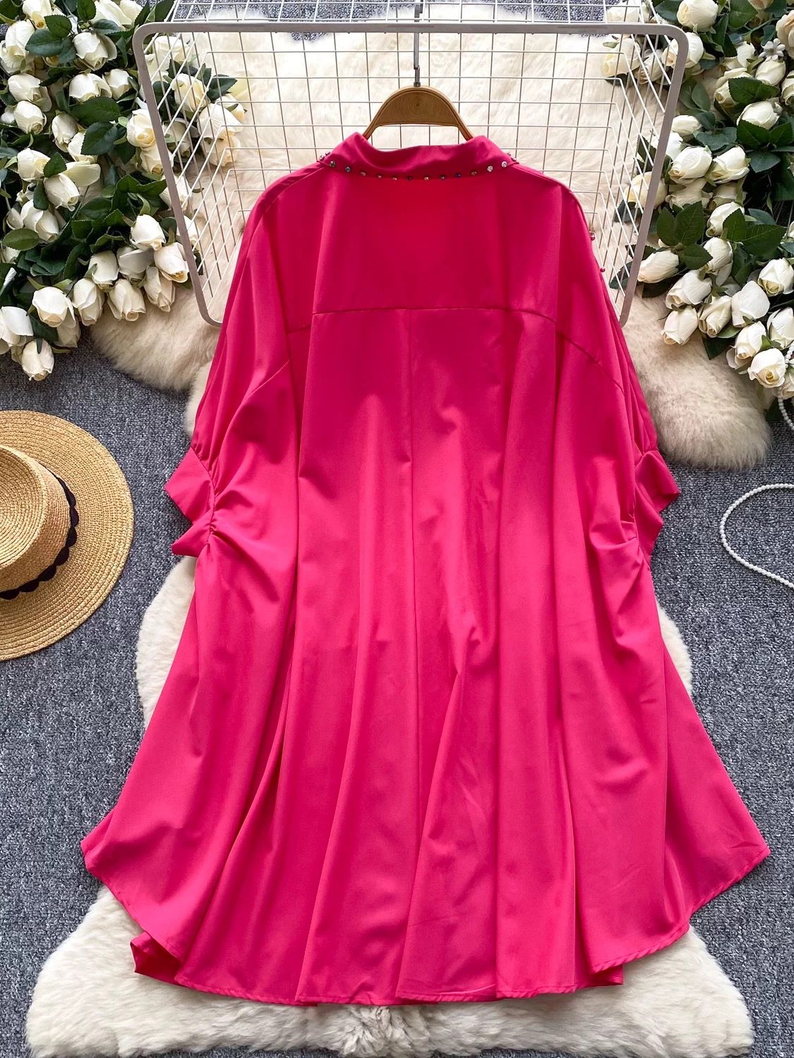 Cherie rose shirt dress SD110 image