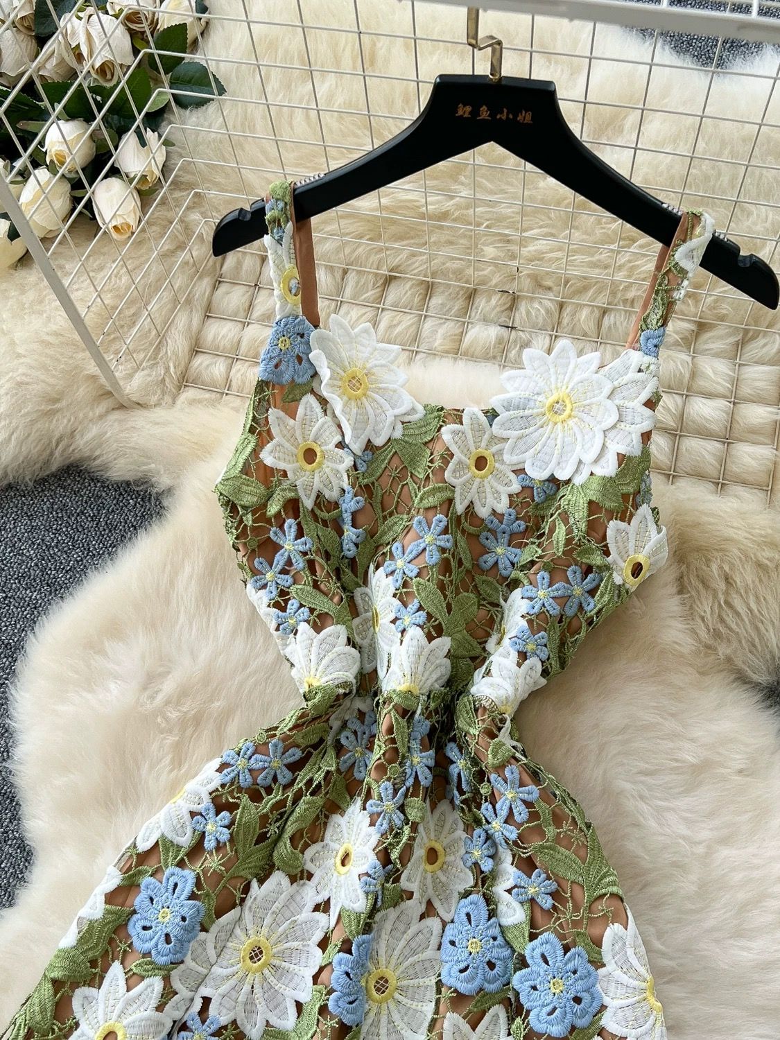 Formal vibe lace dress FD981 image