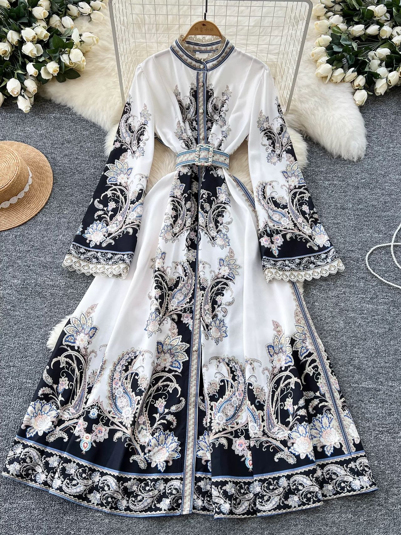 It’s not me it’s you print dress ED191 image