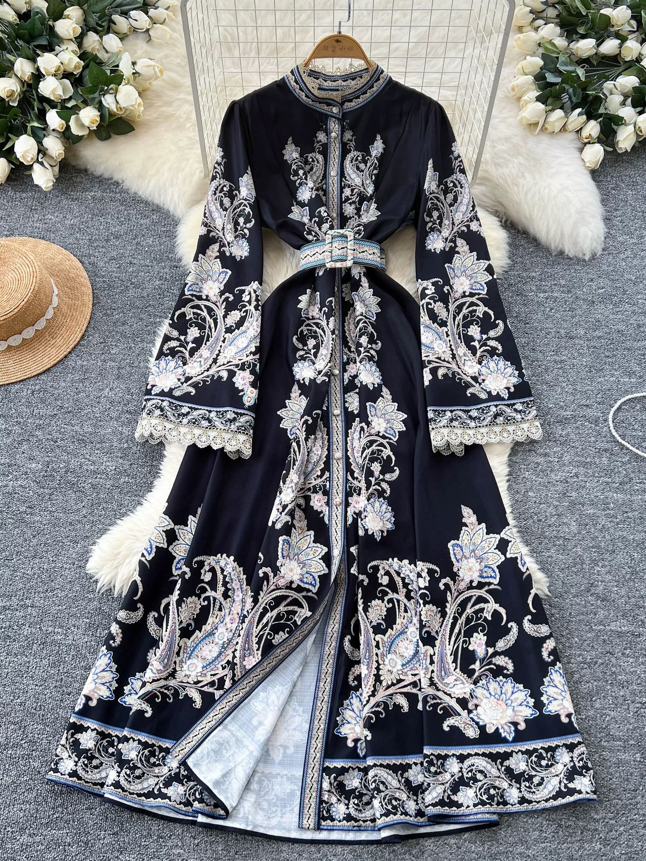 It’s not me it’s you print dress ED191 image