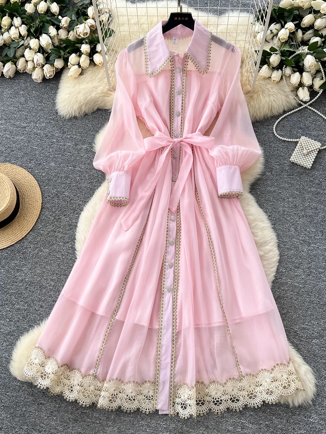 Sparkle away designer dress FD506