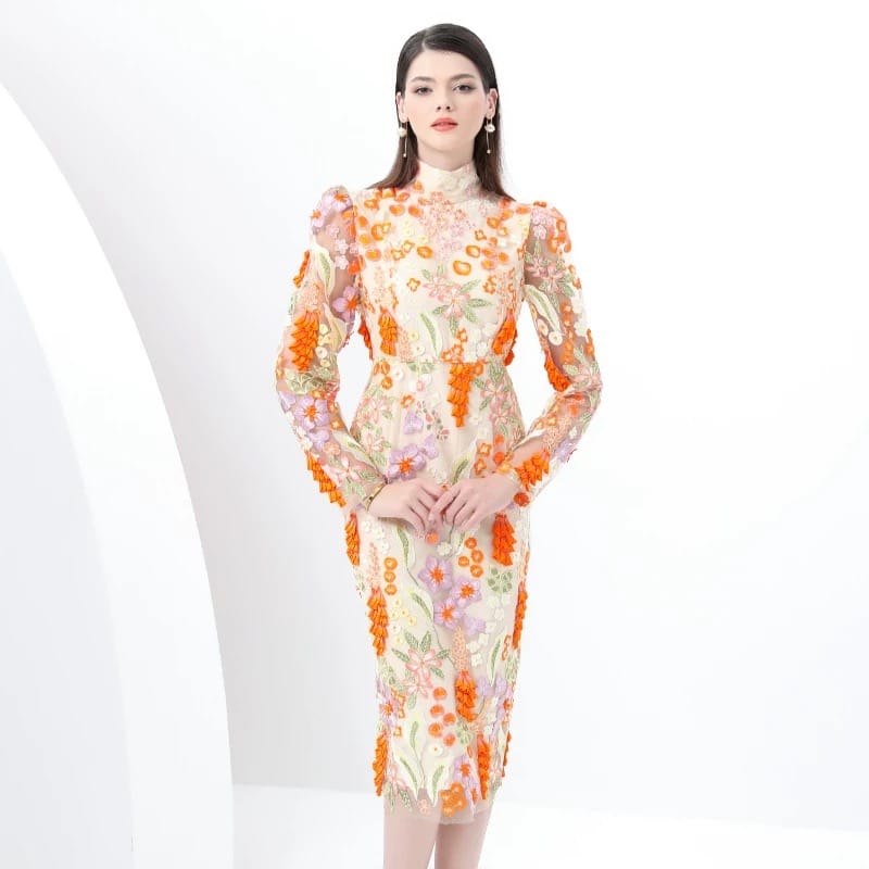 Time to leave lace dress FBC405 image