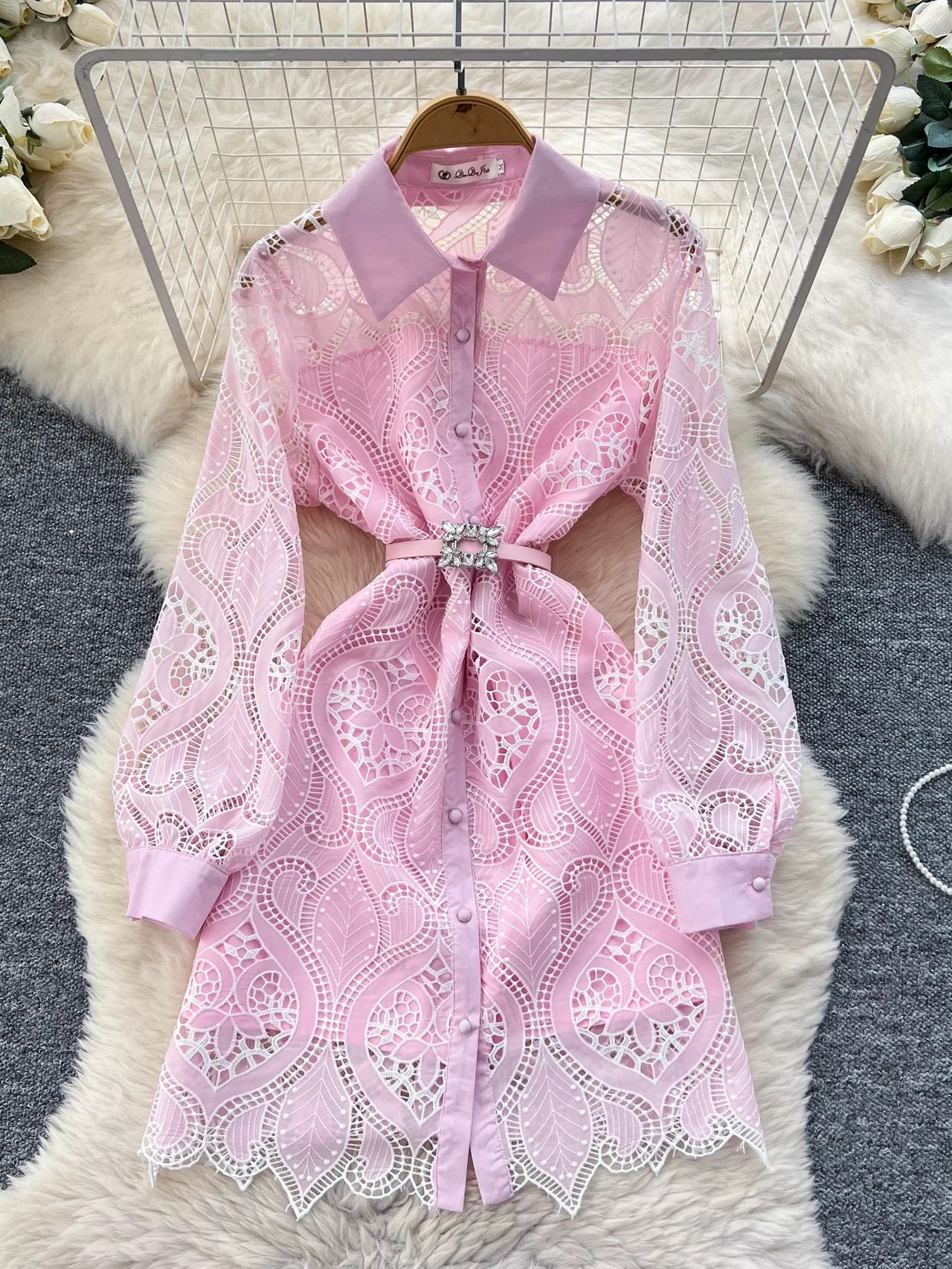 Mabel lace dress FD978 image