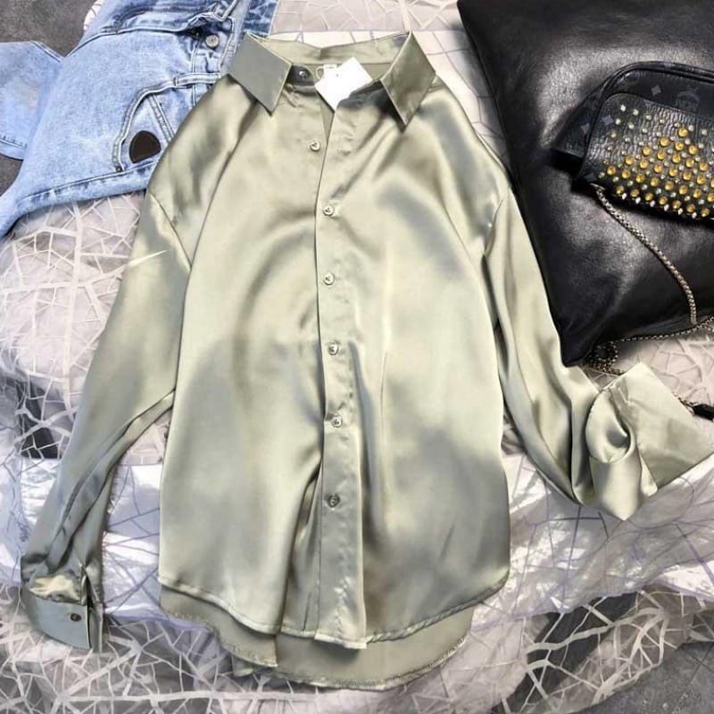 Pair with a jeans silk top image