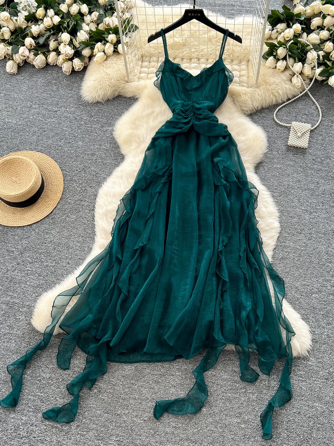 Enchanted one ruffle dress CD377