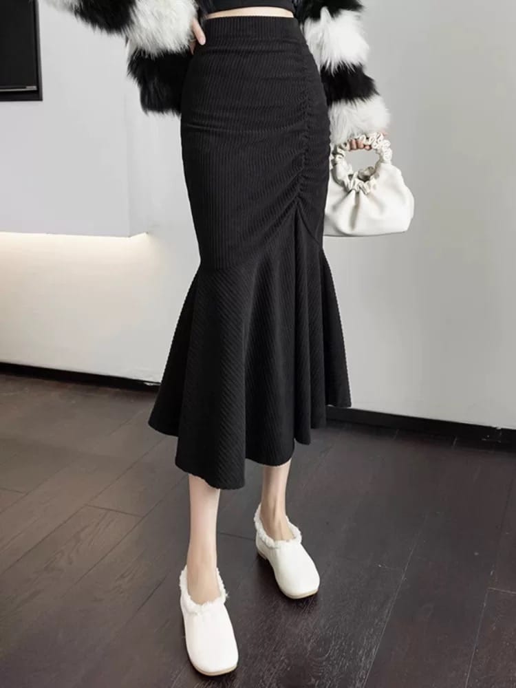 Won’t get me down corduroy skirt CS143 image