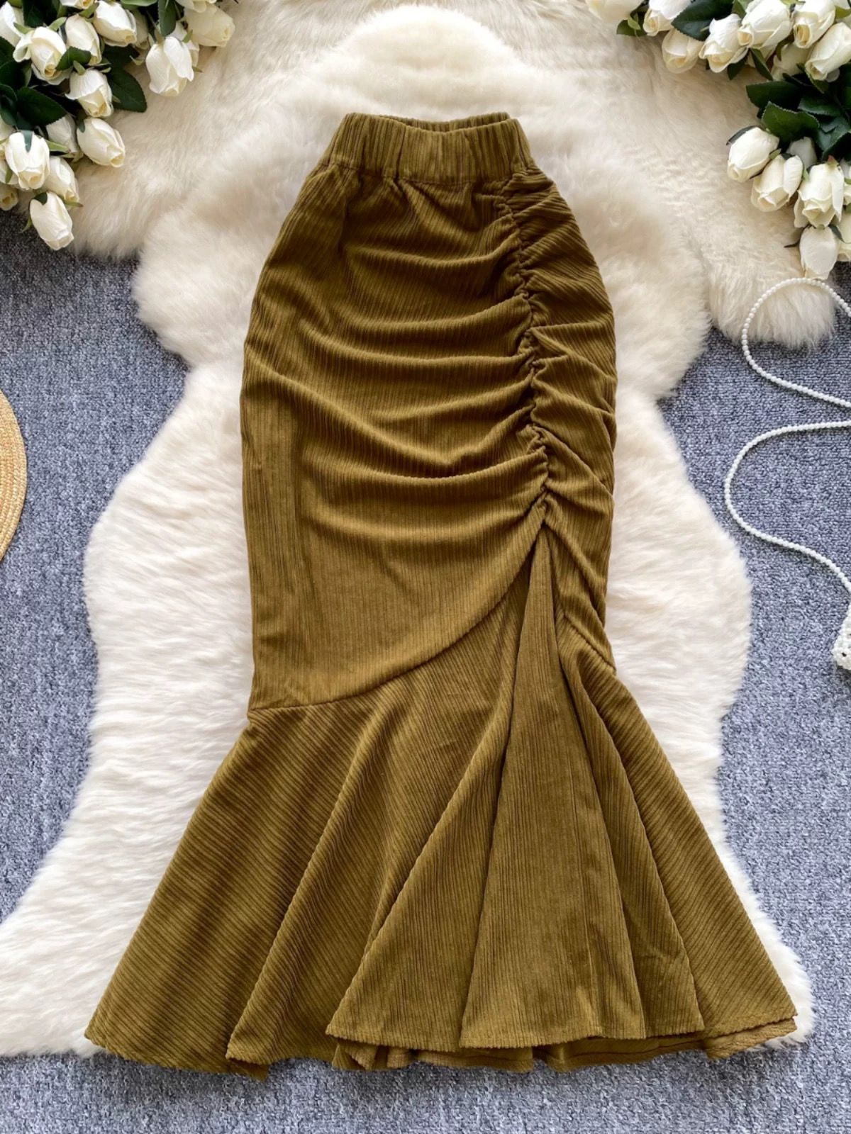 Won’t get me down corduroy skirt CS143 image