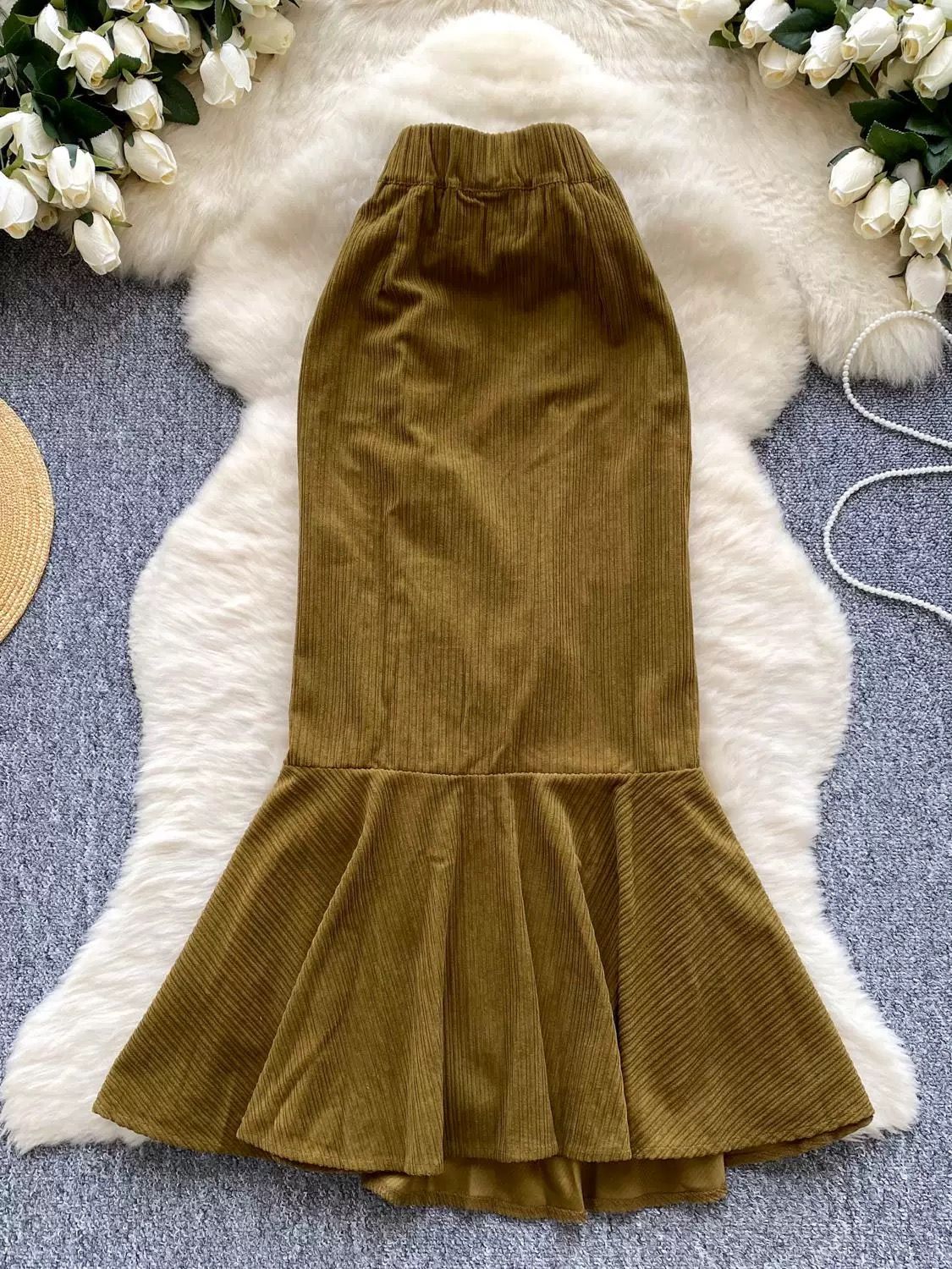 Won’t get me down corduroy skirt CS143 image