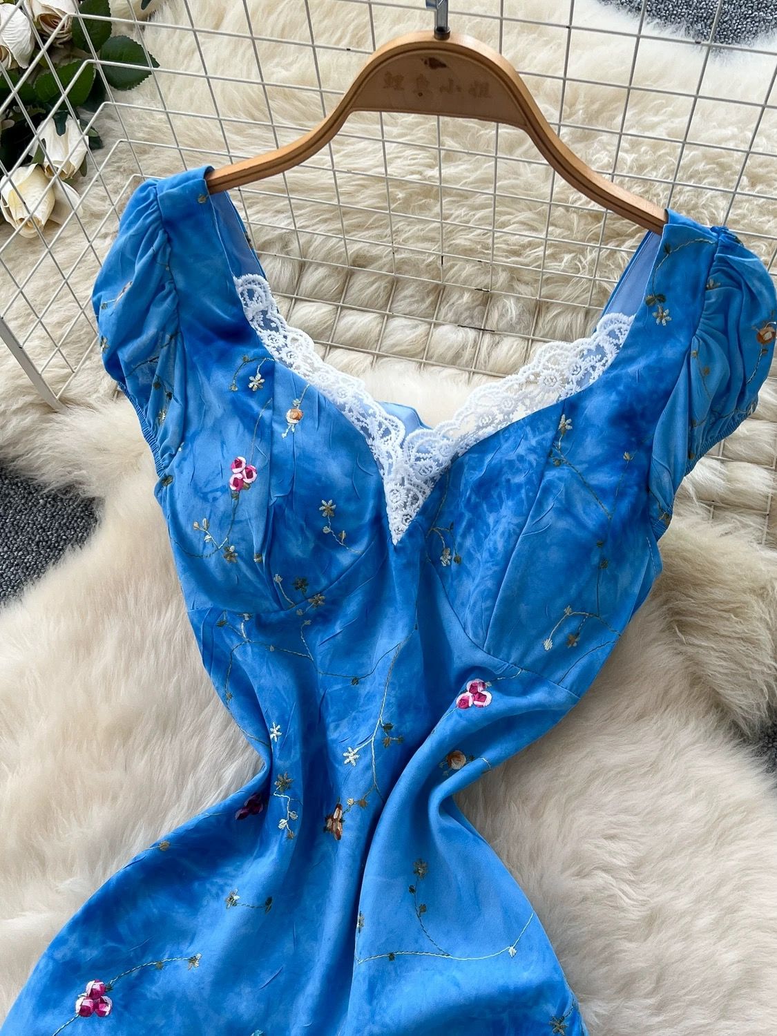 Holiday cheer print dress CD548 image