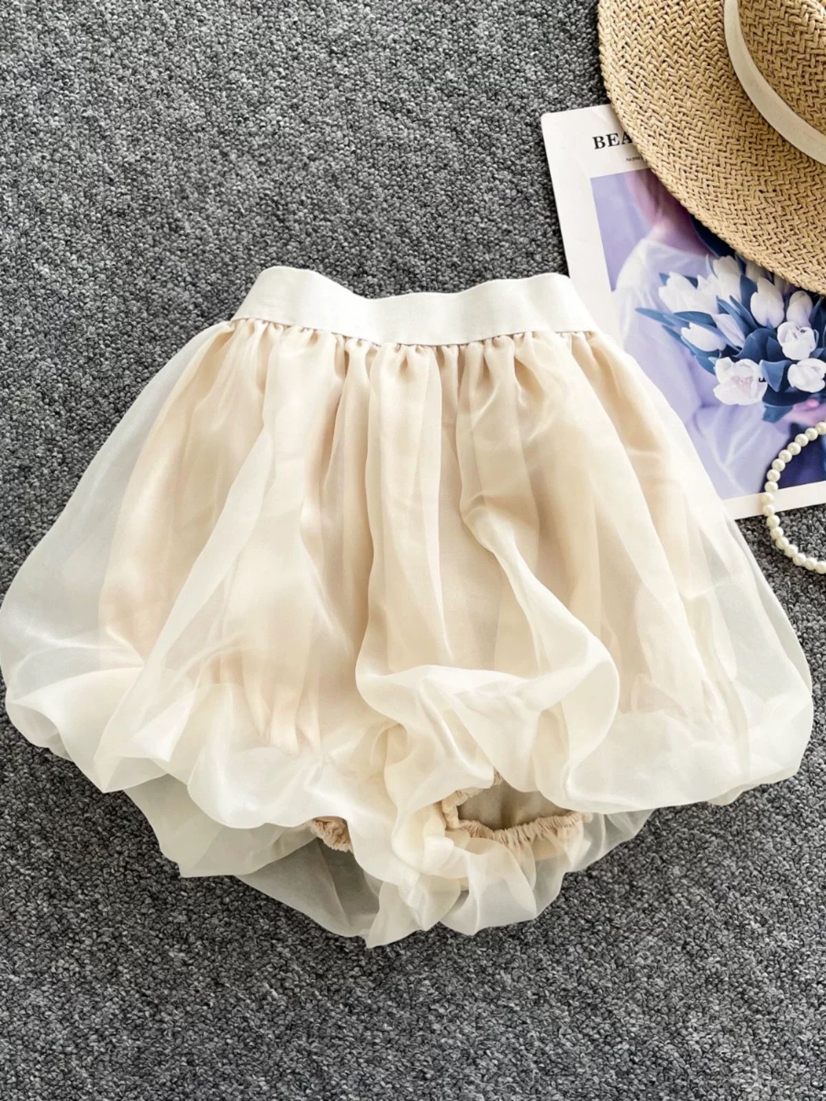 Too little too late mesh skort CS141 image