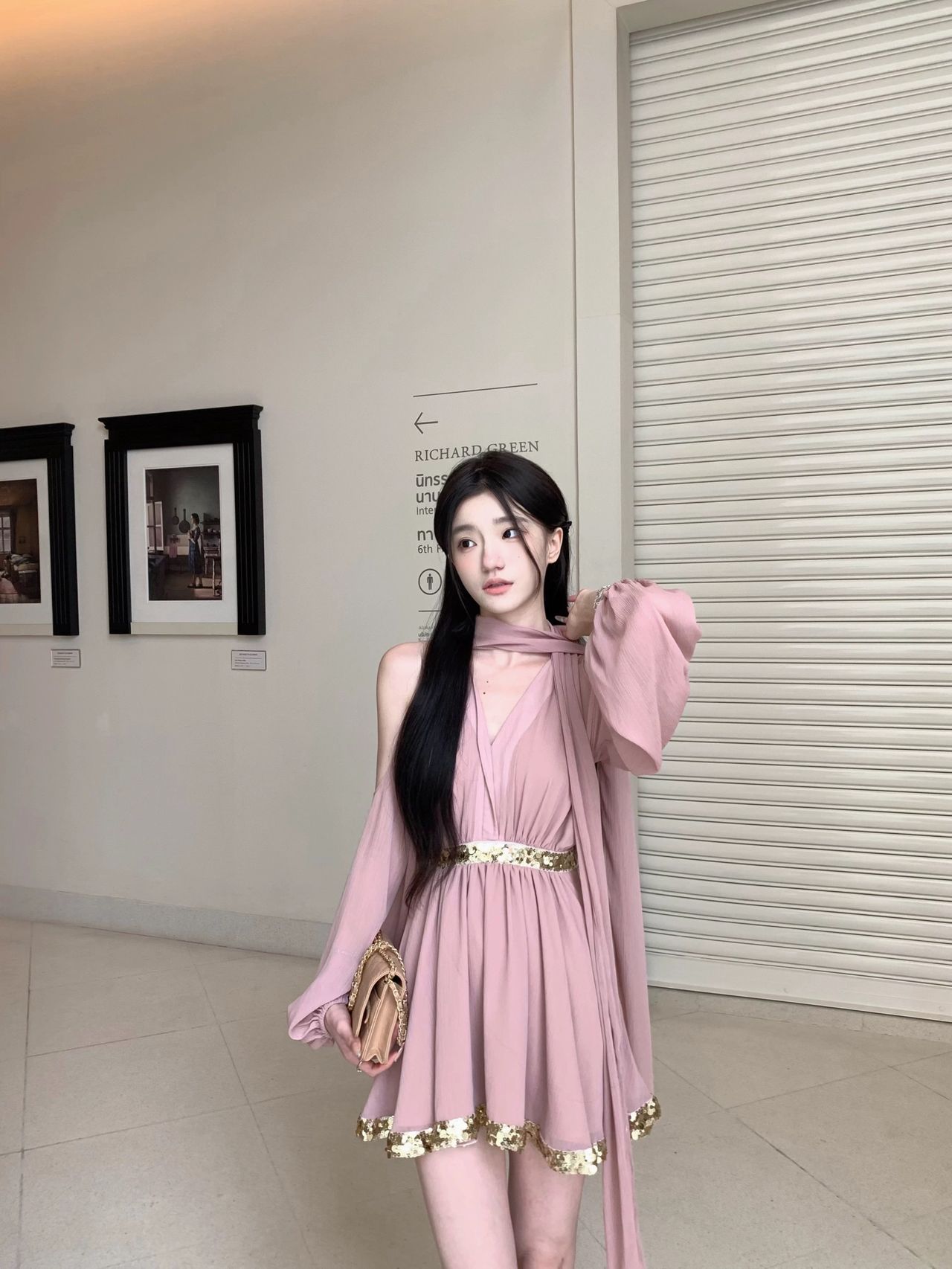 Got me spiraling dress CD1449 image