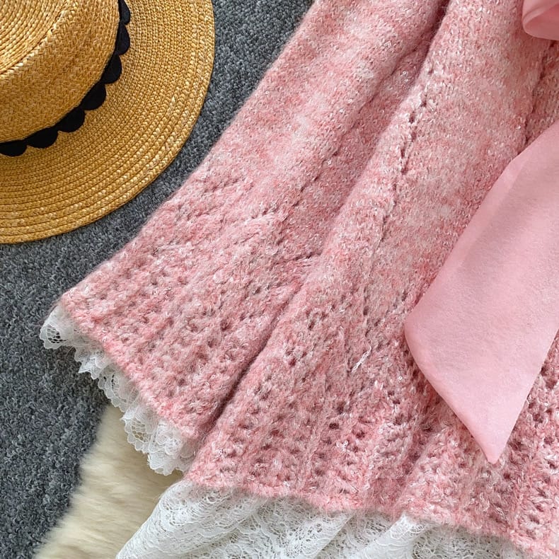 La diva la baby knitted dress KD231 image