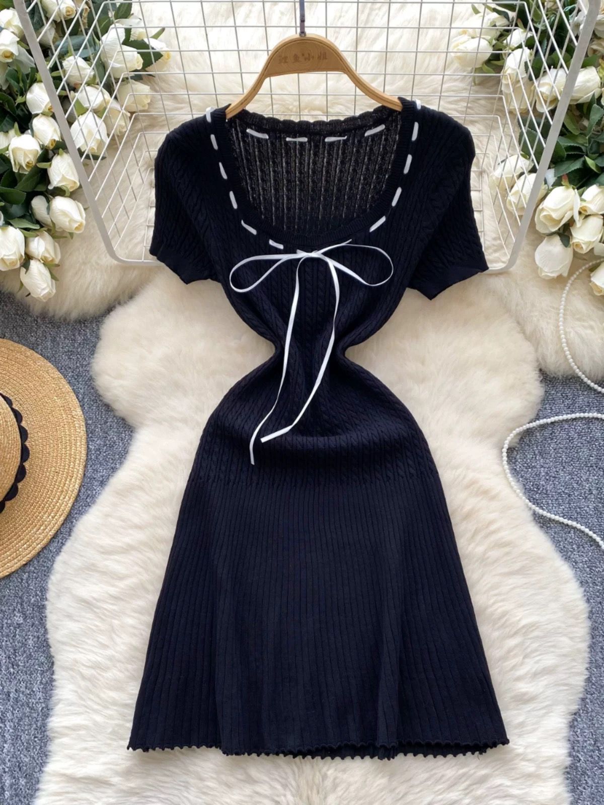 Islands & palm trees dress CD1904 image