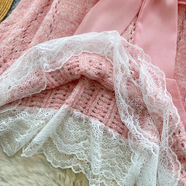 La diva la baby knitted dress KD231 image